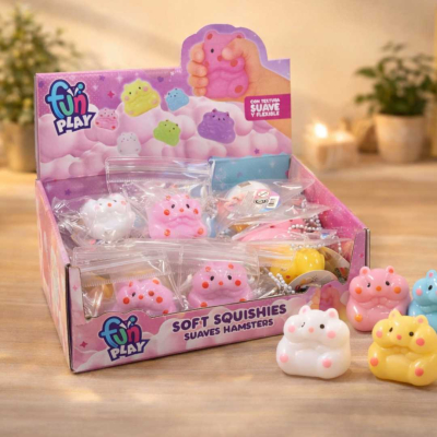 SQUISHI OSITO  PCS/DISPLAY