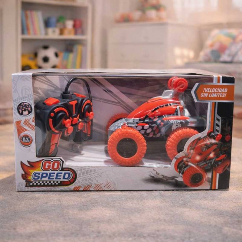 SUPER AUTO  GO SPEED A RAD CONT GIRO Y ACROB C/GRA