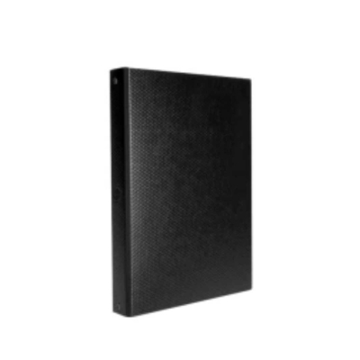 CARPETA FIBRA NEGRA OFICIO 2X40