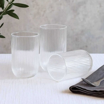 SET X6 VASOS DE VIDRIO LINEA