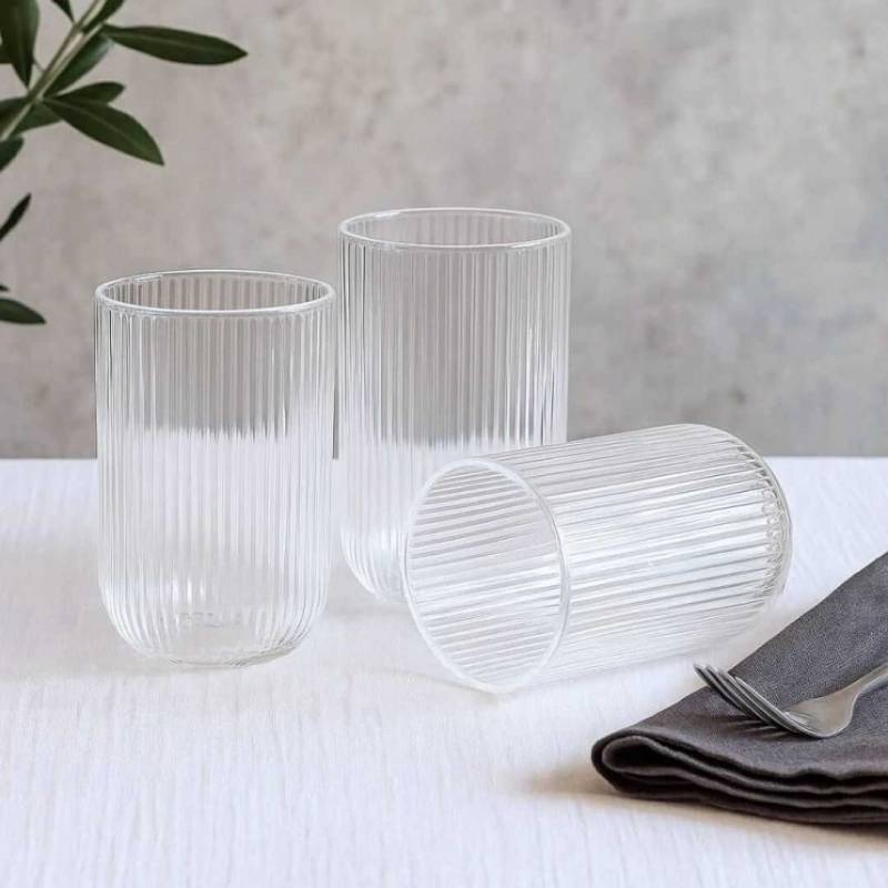 SET X6 VASOS DE VIDRIO LINEA