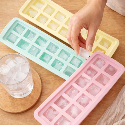 CUBETERA DE SILICONA LISA PASTEL