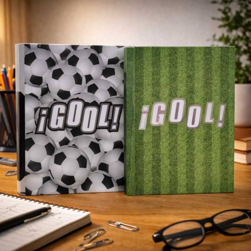 CARPETA ESCOLAR 3X40 FUTBOL 2 MODELOS