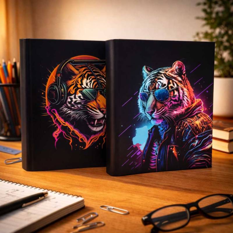 CARPETA ESCOLAR 3X40 TIGRE 2 MODELOS