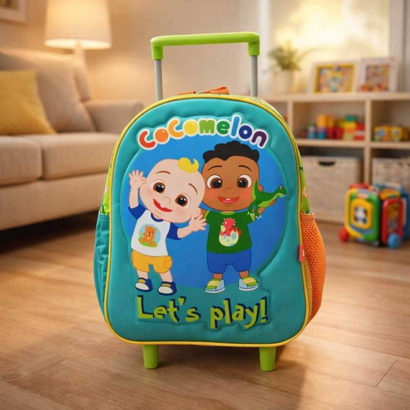 MOCHILA 12 CARRO COCOMELON MA
