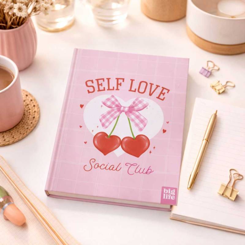CUADERNO COSIDO 19X23 COQUETTE