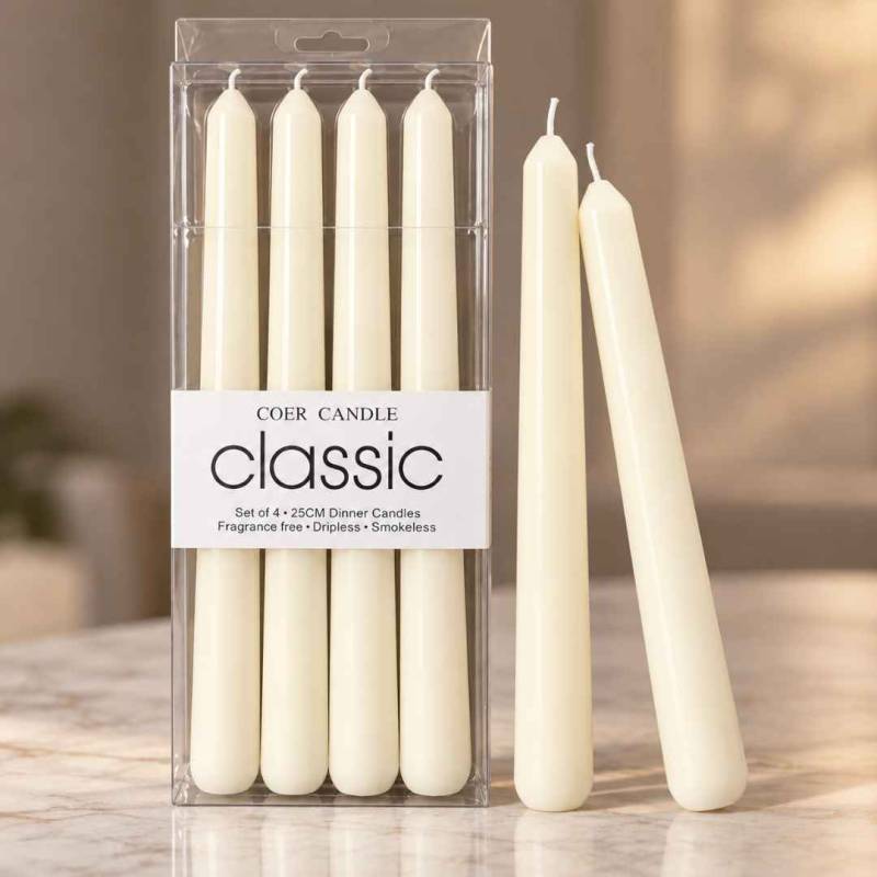 Velas Para Candelabro X 4 Pcs