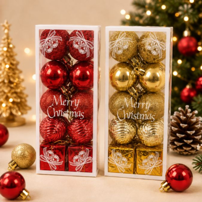 Adornos Navideños  Set X 20 Pcs
