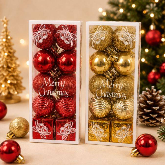 Adornos Navideños  Set X 20 Pcs