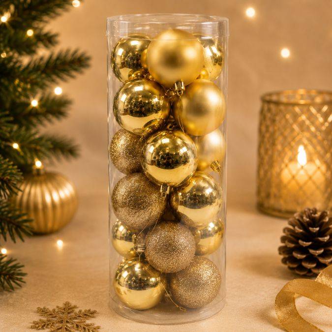 Adornos Navideños  Caja X 20Pcs