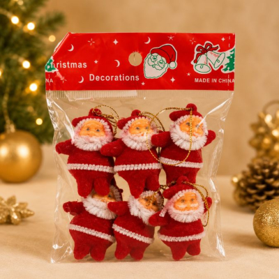 Adornos Navideños  Caja X 6Pcs