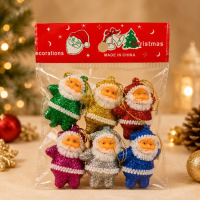 Adornos Navideños  Caja X 6Pcs