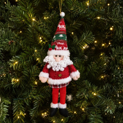 Adorno Navideño  Papa Noel 23X58Cm