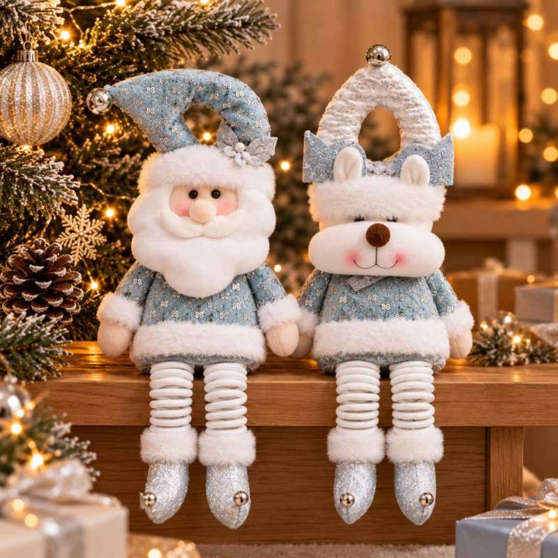 Adorno Navideño Muñeco 40 Cm