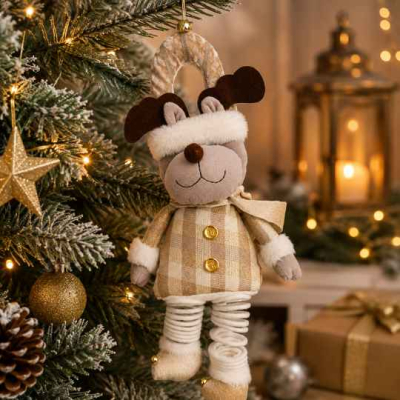 Adorno Navideño Muñeco 40 Cm