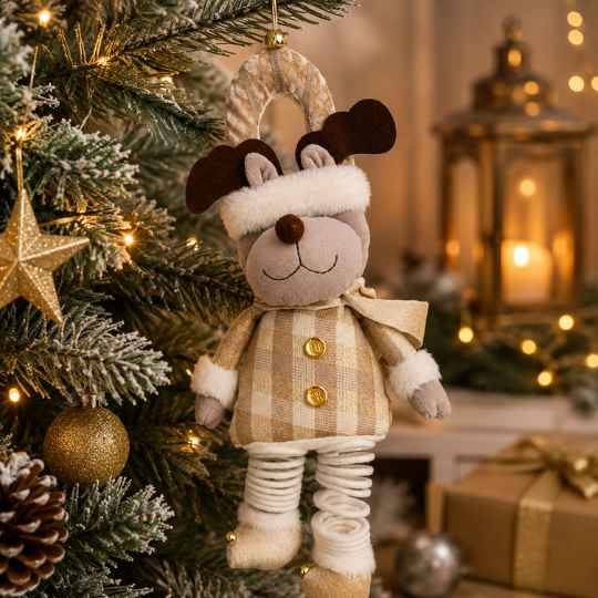 Adorno Navideño Muñeco 40 Cm