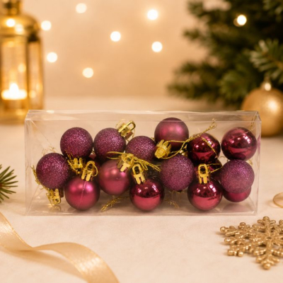 Adorno  Navidad Set  X 18Pcs