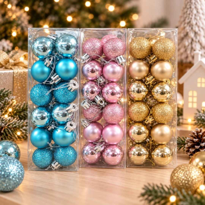 Adorno  Navidad Set  X 18Pcs