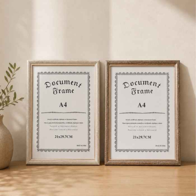 Porta Diploma A4 Simil Madera