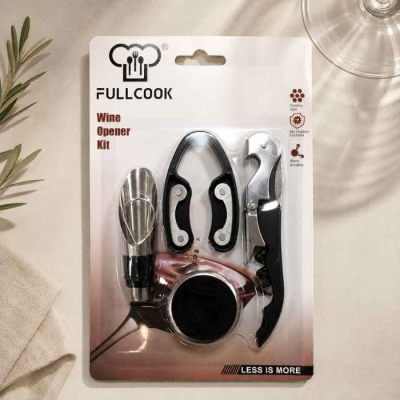 Kit Abridor De Vino En Blister