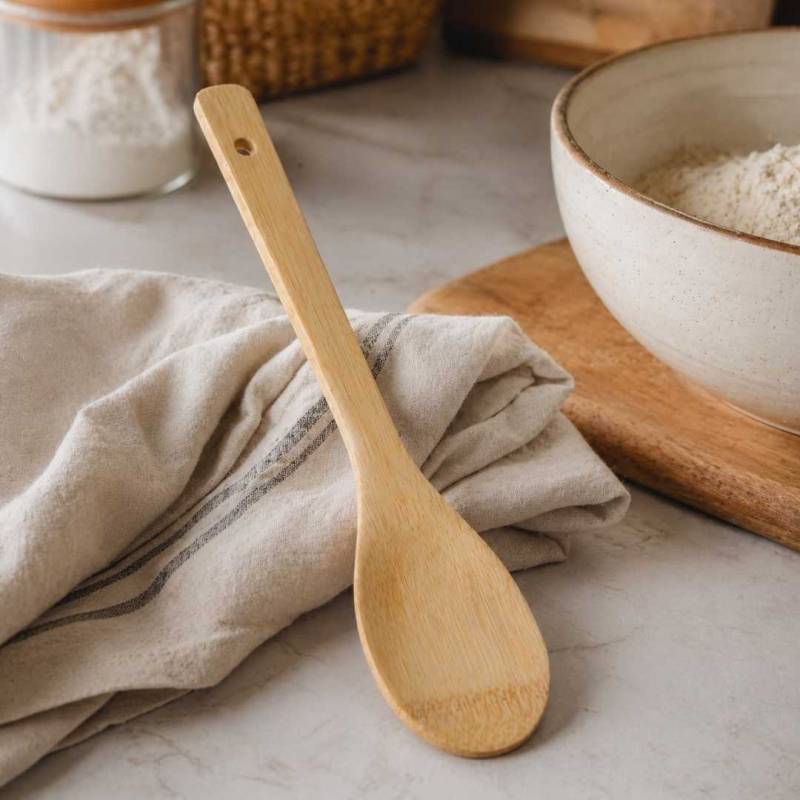 CUCHARA DE BAMBU 30CM