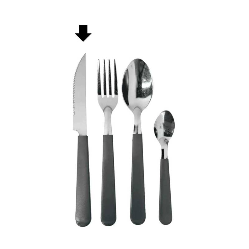 CUCHILLO X12 CAROL GRIS BOLSA