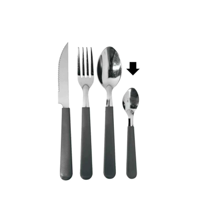 CUCHARITA X12 CAROL GRIS BOLSA