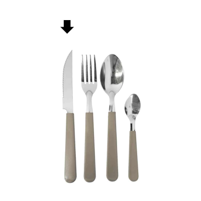 CUCHILLO X12 CAROL BEIGE BOLSA