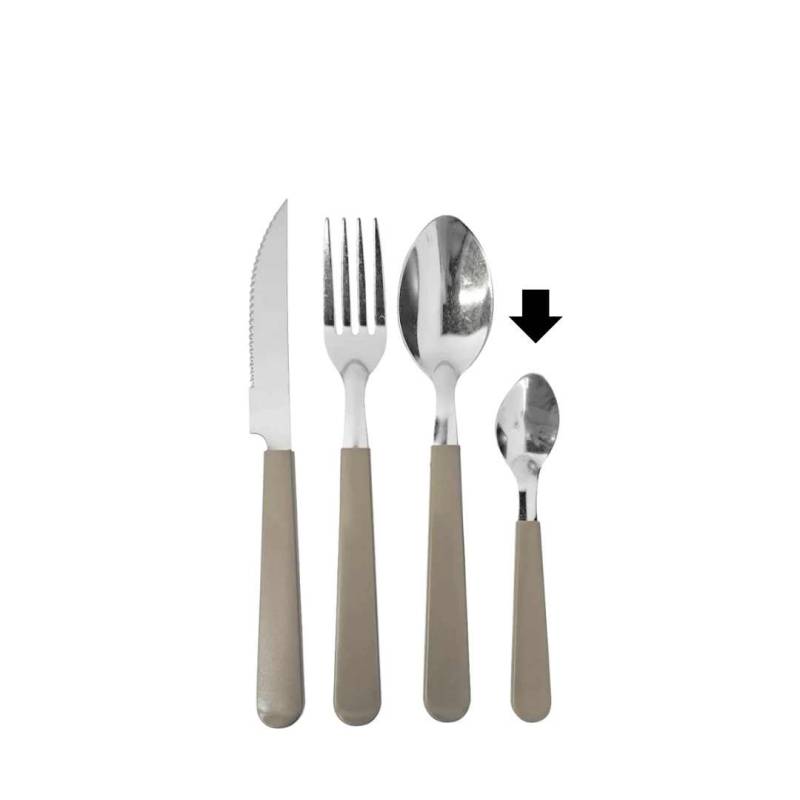 CUCHARITA X12 CAROL BEIGE BOLSA