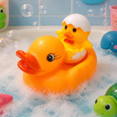 SET DE CHIFLES PATITOS