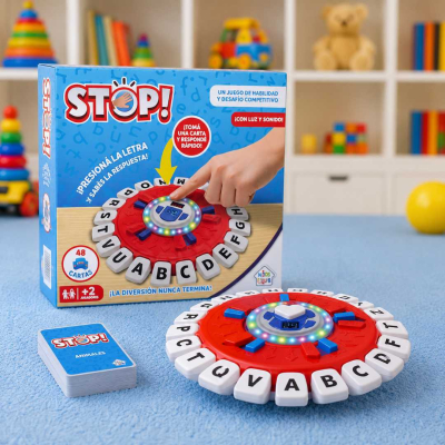 SUPER JUEGO DE MESA STOP DIGITAL C/LUCES