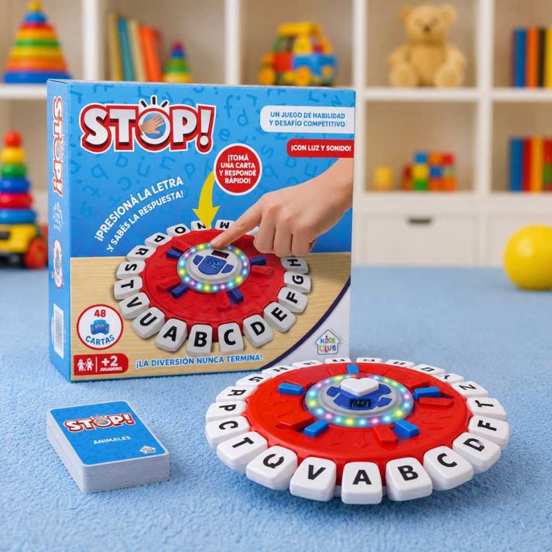 SUPER JUEGO DE MESA STOP DIGITAL C/LUCES