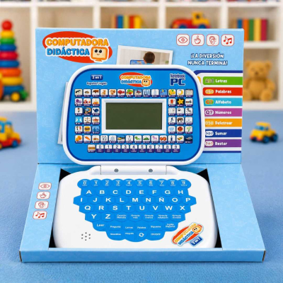 COMPUTADORA DIDACTICA C/PANTALLA A PILAS C/SONIDO