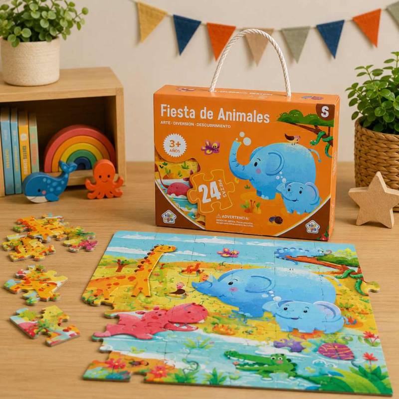 ROMPECABEZAS DE LA SELVA 24PCS