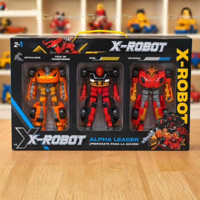 MEGA COMBINACION DE ROBOTS TRANSFORMER 3 MODELOS