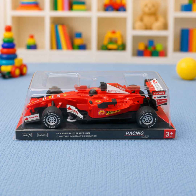 Coche F1 27Cm 3 Colores(Az,Rojo,Gris)