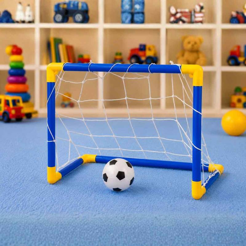 ARCO  DE FUTBOL CON BALONES INCLUDOS