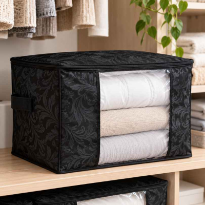 Organizador  Negro  45X45X20Cm