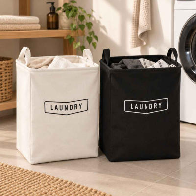 Cesto Organizador Para Ropa 35X25X40Cm