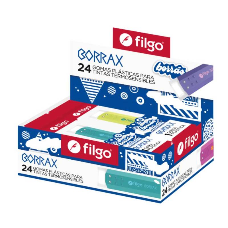 GOMA DE BORRAR  PLASTICA P/TINTA TERMOSENSIBLE