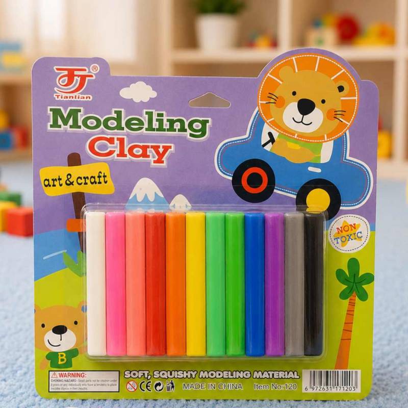 PLASTILINA BLISTER X 12