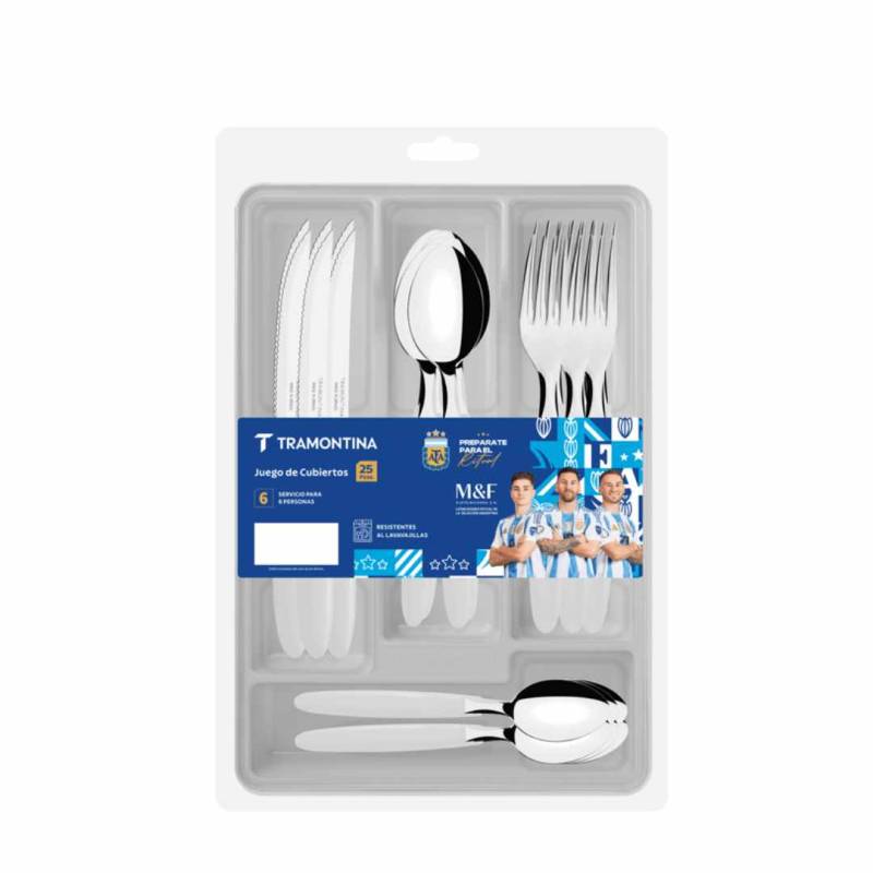 JUEGO DE CUBIERTOS X25PZS IPANEMA AFA