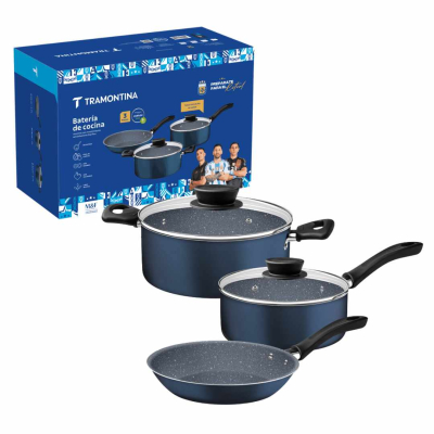 BATERIA DE COCINA 3 PZS LINZ AFA