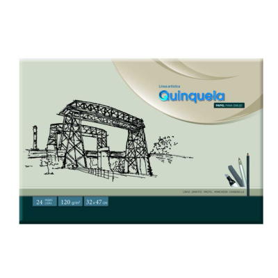 BLOCK ART 32 X47 QUINQUELA BCO 24 HJ