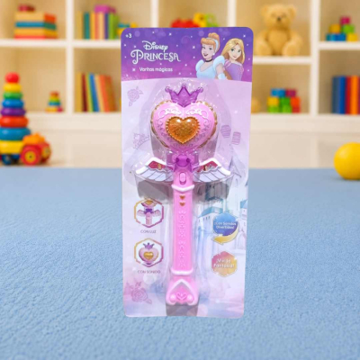 VARITA DE PRINCESA CON LUZ Y SONIDO E/BLISTER
