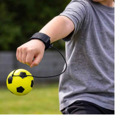 PELOTA CON SOGA Y ABROJO PACK  X24