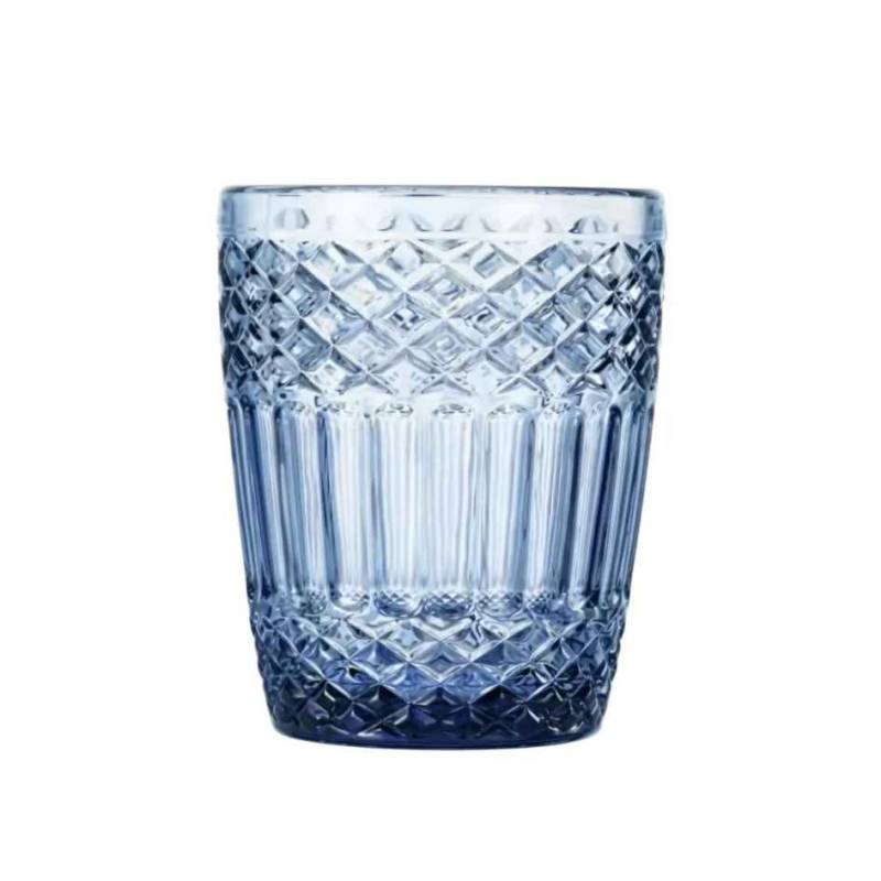 Vaso Greco Labrado Azul 300Ml