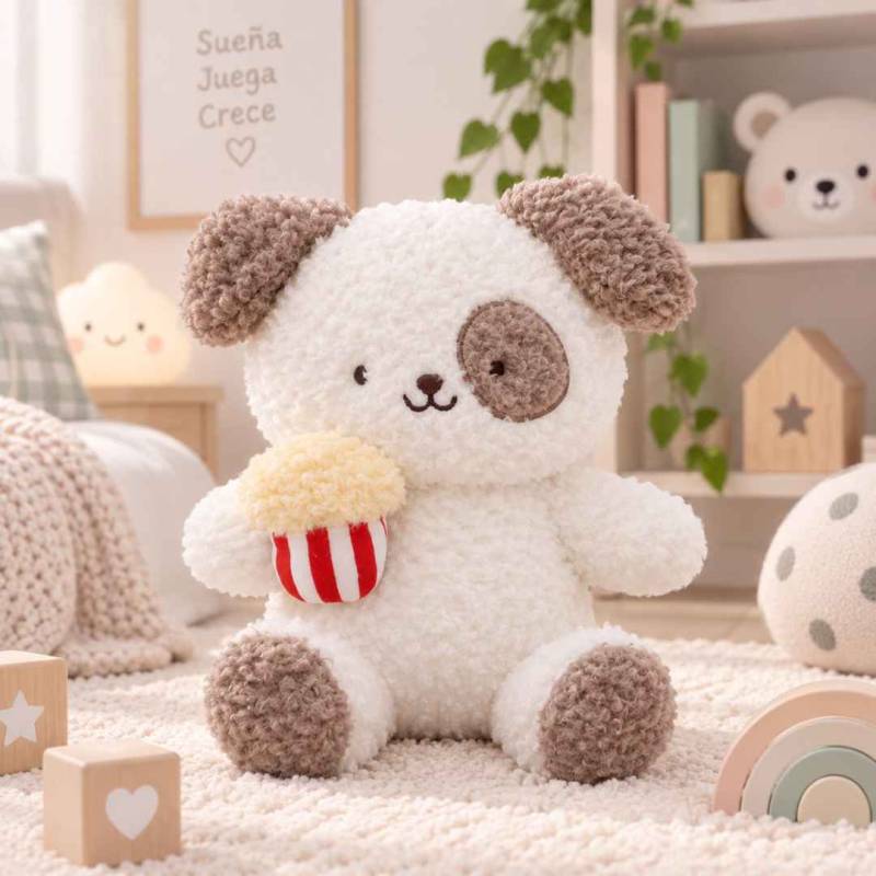 Perro Con Pochoclo 25Cm