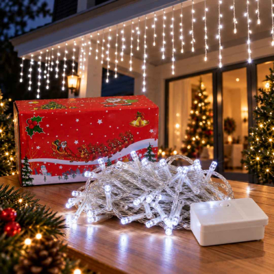Lluvia X100 Led 3Mx60Cm Blanco