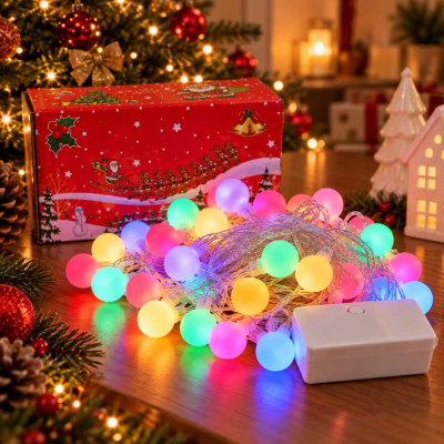 Luz Bola X36 1.8Cm Multicolor